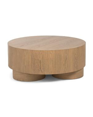 42x17 Runa Round Coffee Table | TJ Maxx