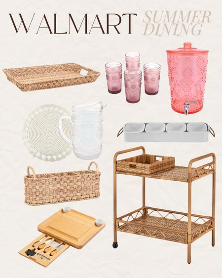 I am loving these summer dining finds from Walmart! 

Lee Anne Benjamin 🤍