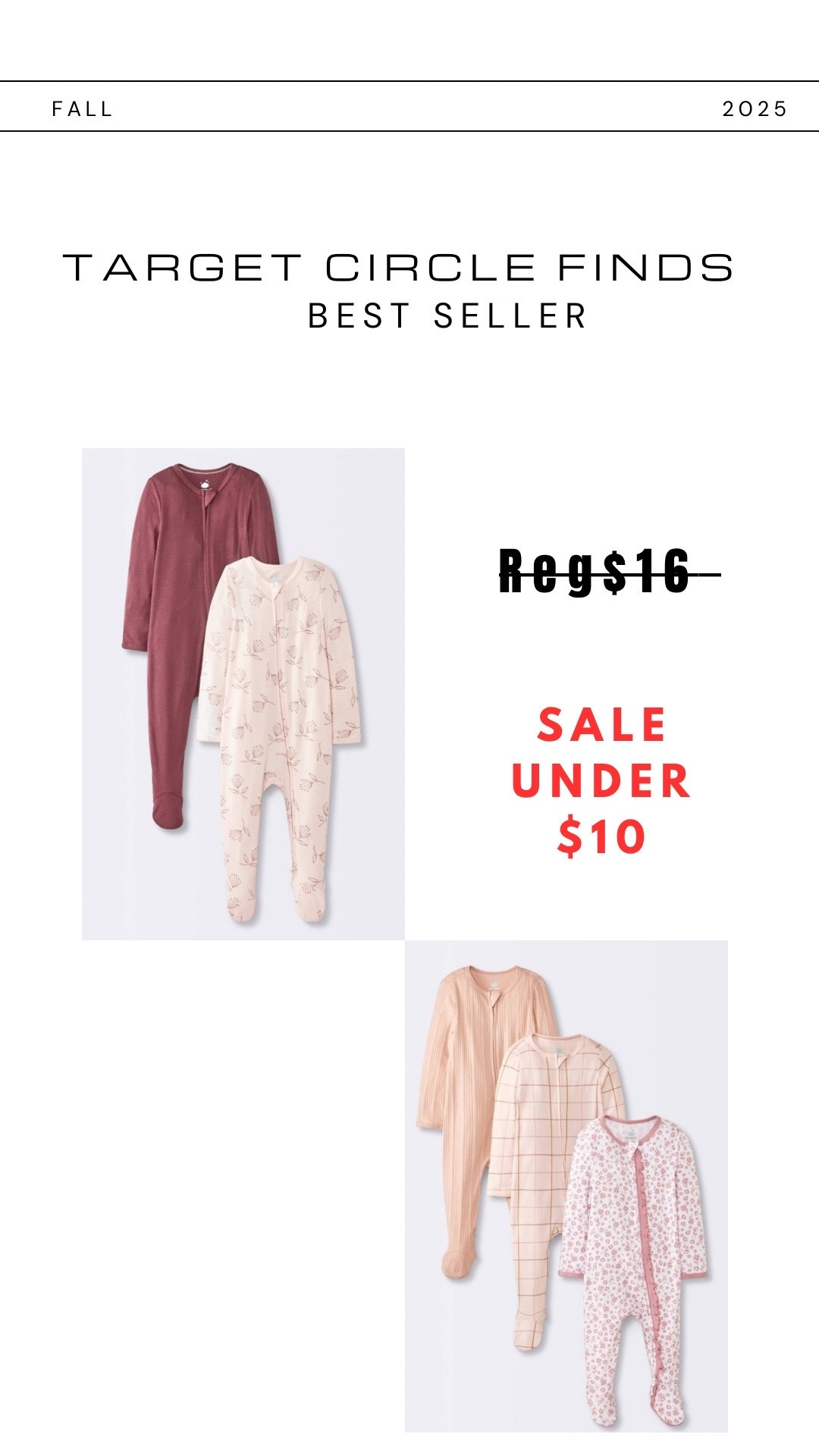 Our favorite pjs / sleepers are on sale! The stretch and size is very flexible! 

Baby Girls' 2pk Floral Soft Blend Sleep N' Play - Cloud Island™



#LTKBaby #LTKSaleAlert #LTKKids