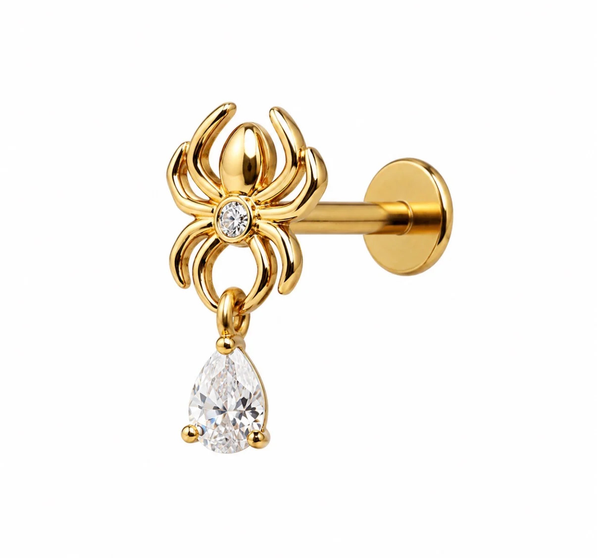 Crystal Spider | Pierced by Ash Design