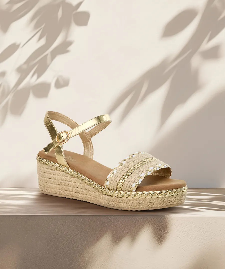 Desert Sun Shimmer Sandals | Joe Browns