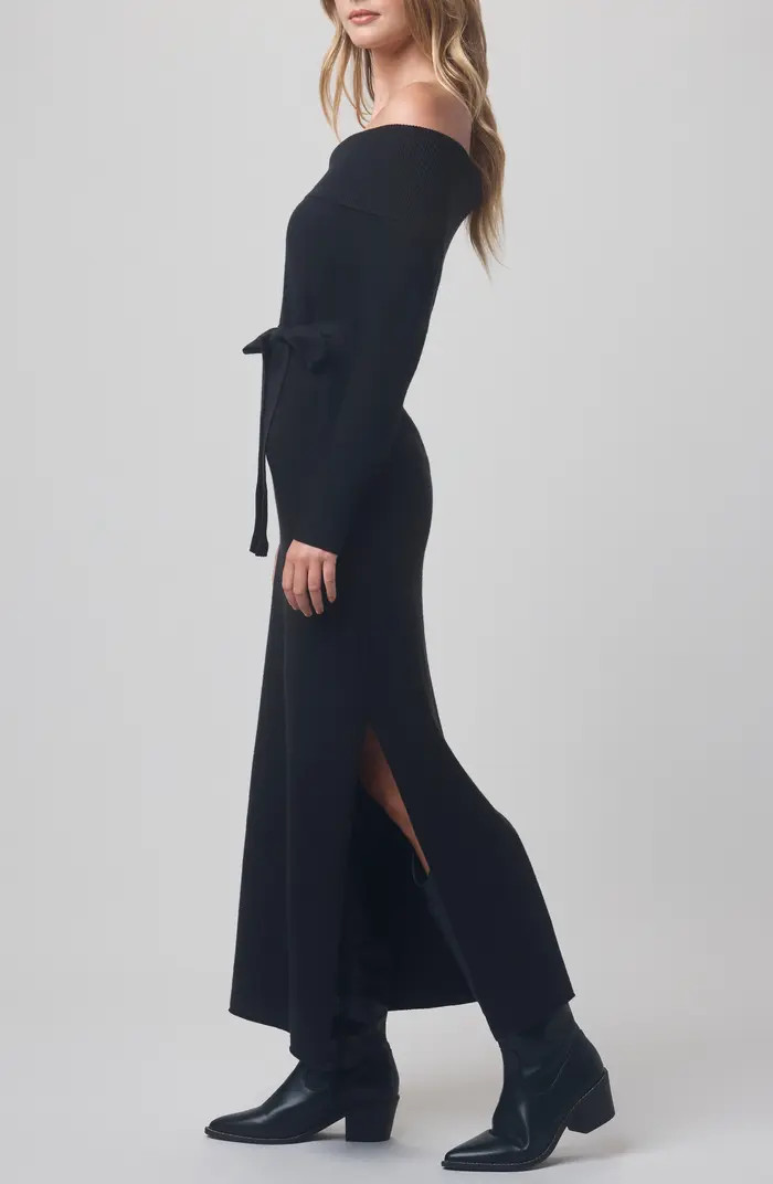 x @cellajaneblog Over the Shoulder Sweater Dress | Nordstrom