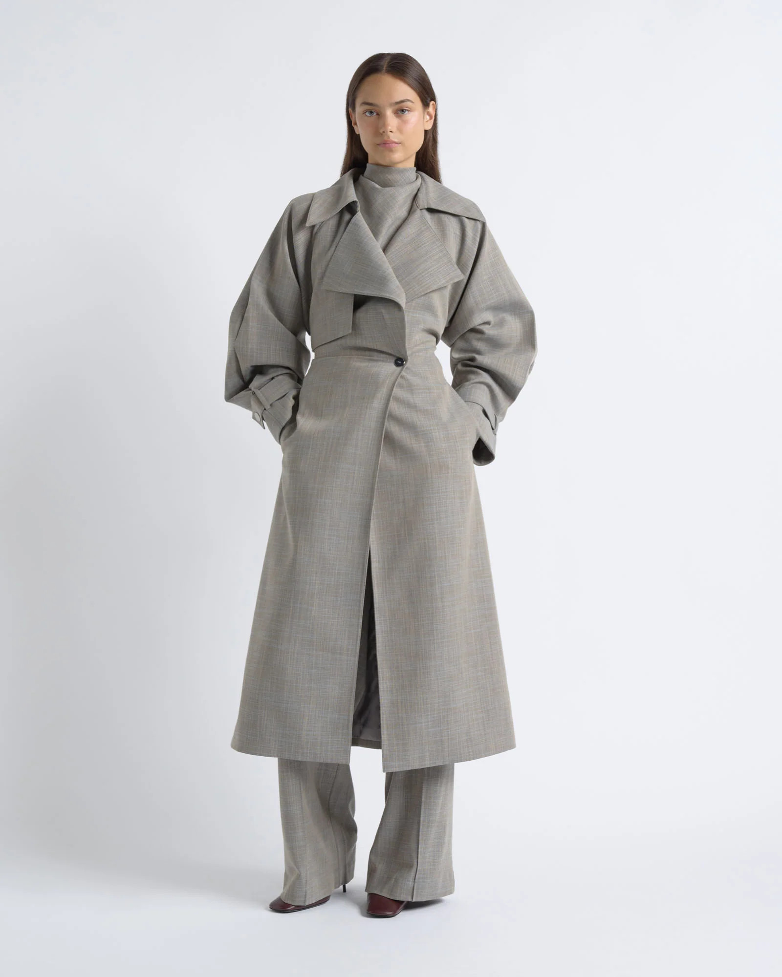Relaxed Fit Trench Coat | Cue AU