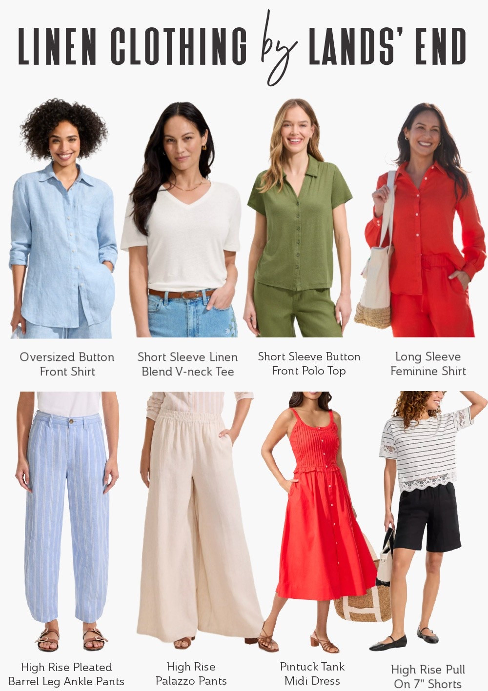 One of the coolest fabrics you can wear in hot weather 🥵, here are a few must-have linen styles from Lands’ End to add to your summer wardrobe! 🌞

Summer Outfits Ideas | Vacation Outfits | Chic Travel Fashion | Linen Clothing | Travel Wardrobe Ideas | Travel Outfits

#LTKsummer #LTKtravel #LTKstyletip
