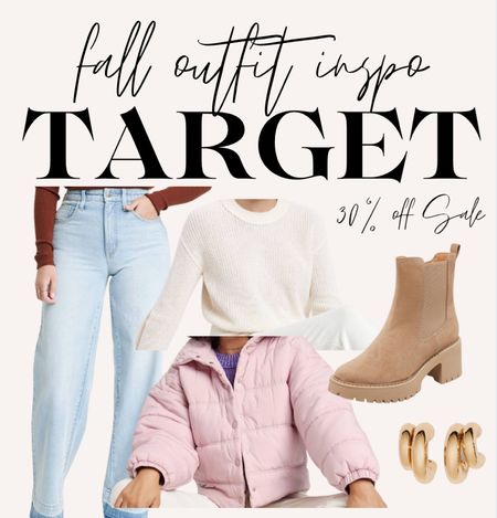 Fall outfit inspo for the target 30% off sale!! Shop now while it last today!! #target #falloutfit #targetsale

#LTKHoliday #LTKsalealert #LTKSeasonal