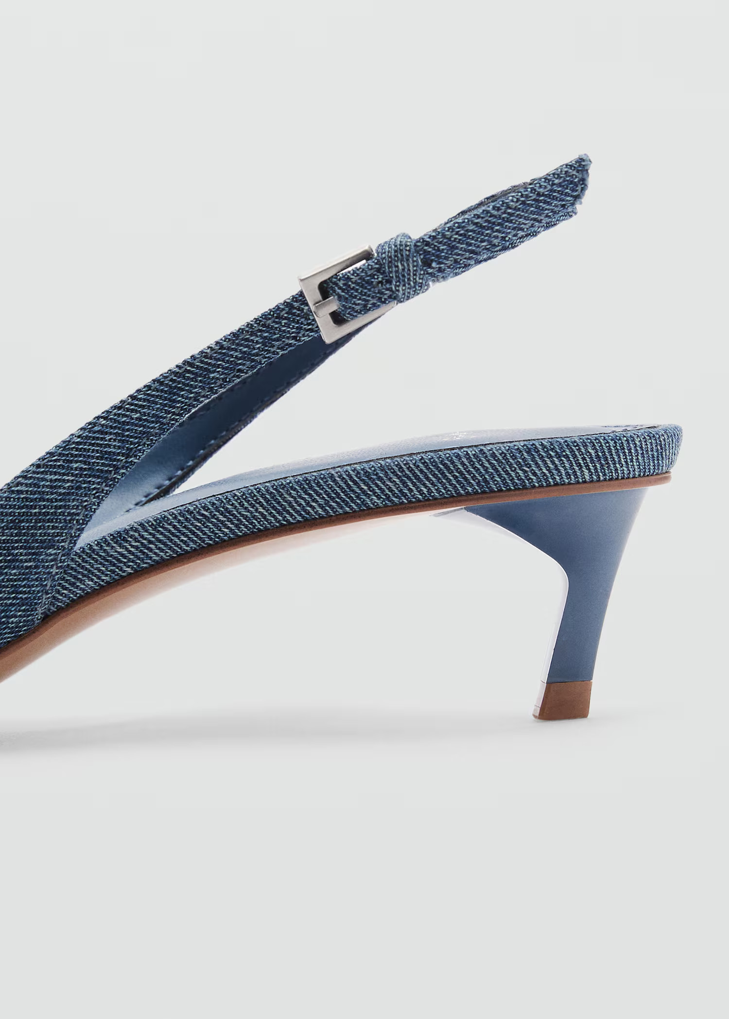 High-heeled denim shoes - Women | MANGO USA | Mango (US/MX/AU)