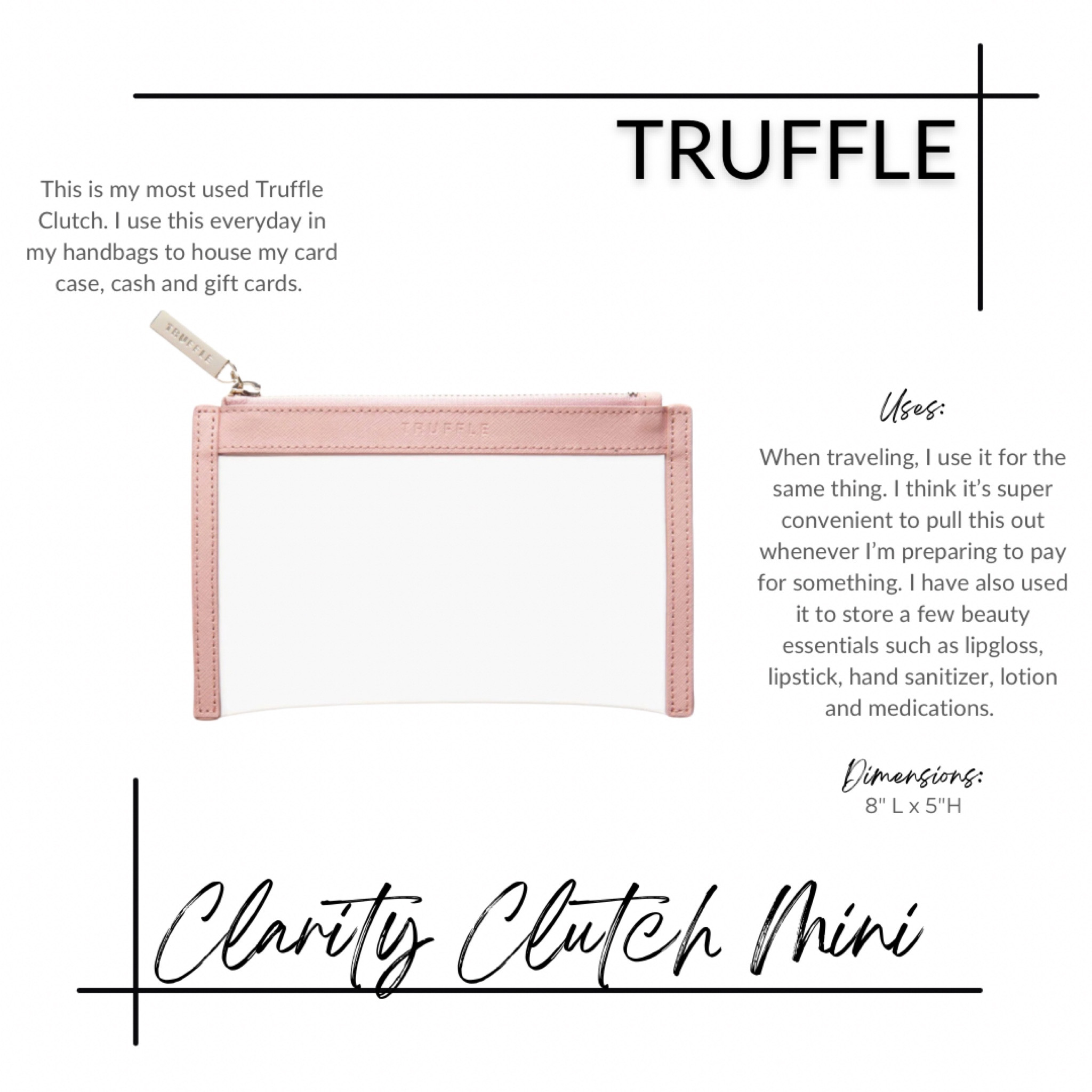 I use this little cutie every single day! I use it to keep my card case, cash and gift cards organized. I love large handbags, so having pouches, clutches and cases helps to keep my large handbags organized  

#LTKbeauty #LTKstyletip #LTKtravel