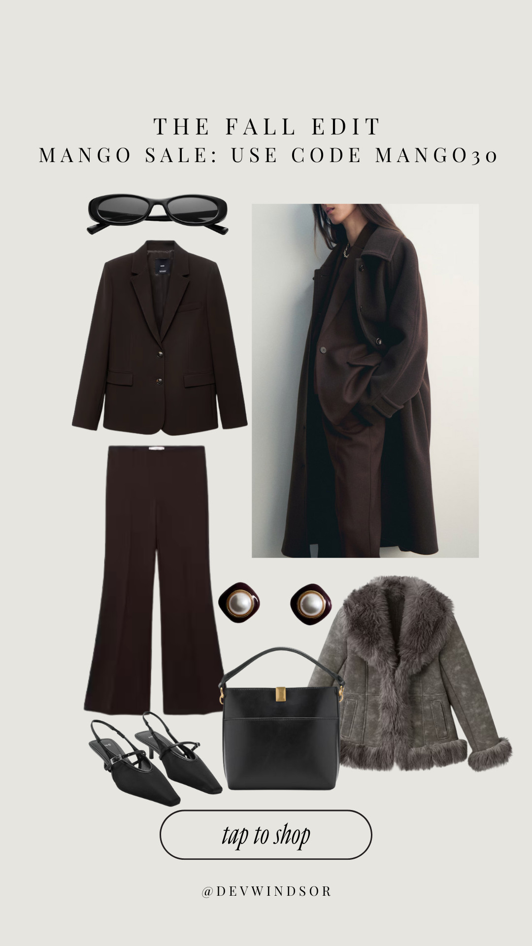 The Fall Edit 🤎  All items are a part of the Mango sale- use code MANGO30 for 30% off! 

 #LTKSeasonal #LTKSaleAlert #LTKStyleTip