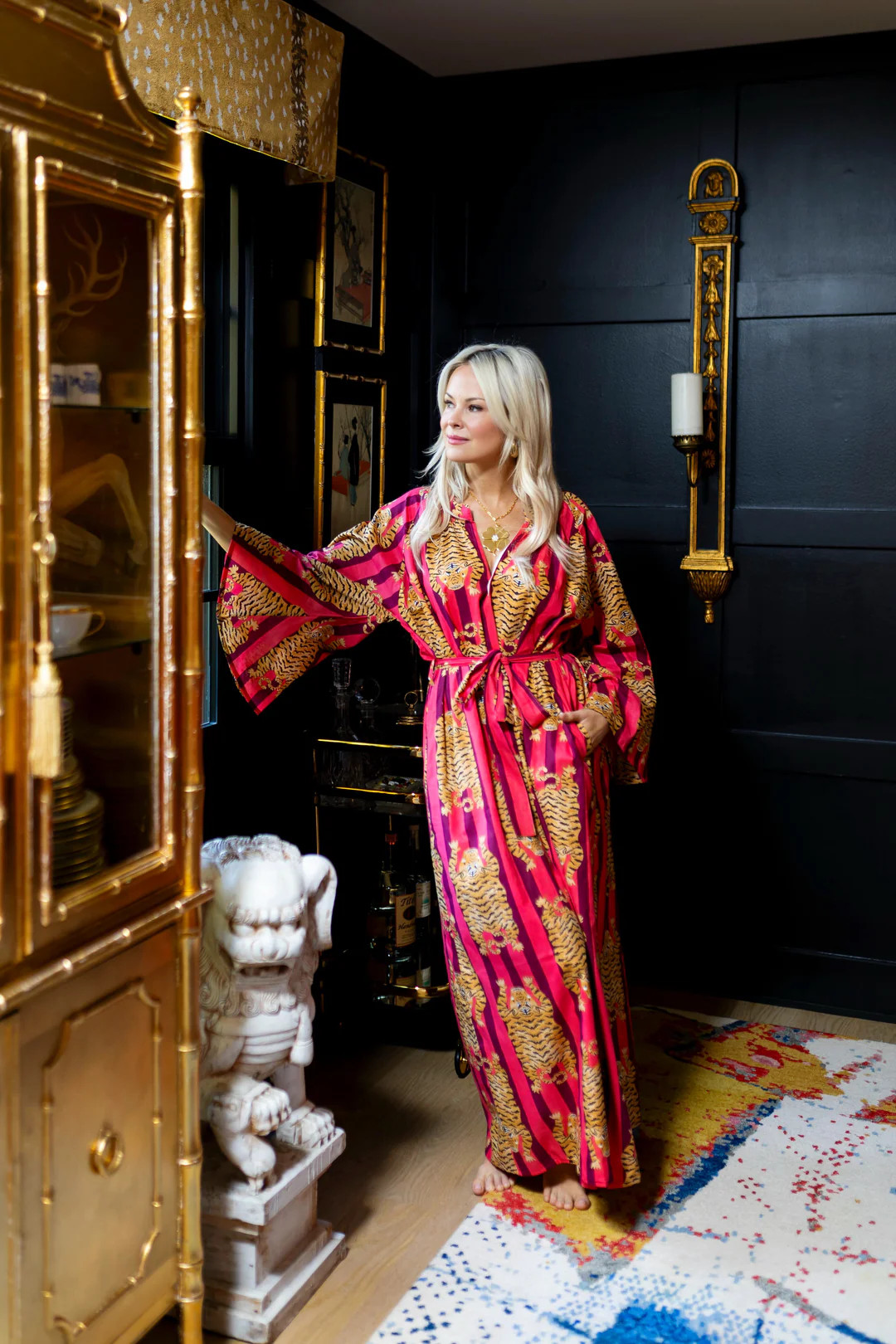 PRE-ORDER Tiger Caftan | Teggy French
