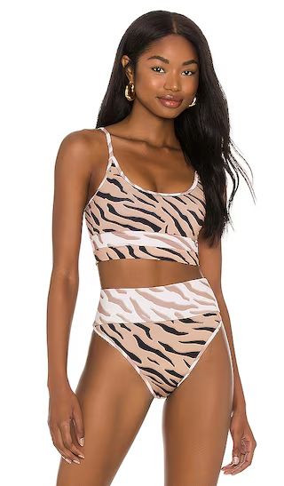 Eva Bikini Top in Chapman Zebra | Revolve Clothing (Global)