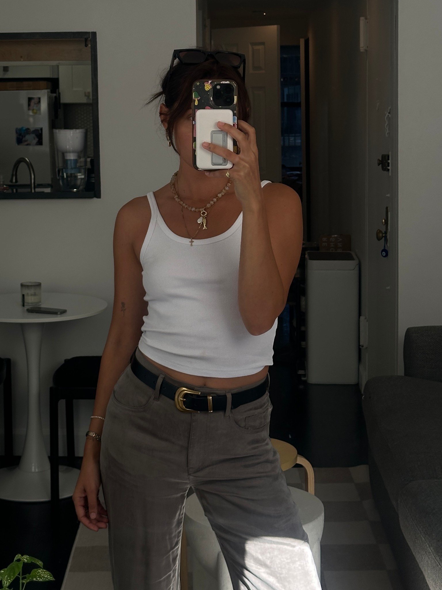 Pants are Zara, but linking similar! Necklace was handmade by a friend :)

#LTKFindsUnder100 #LTKFindsUnder50 #LTKStyleTip