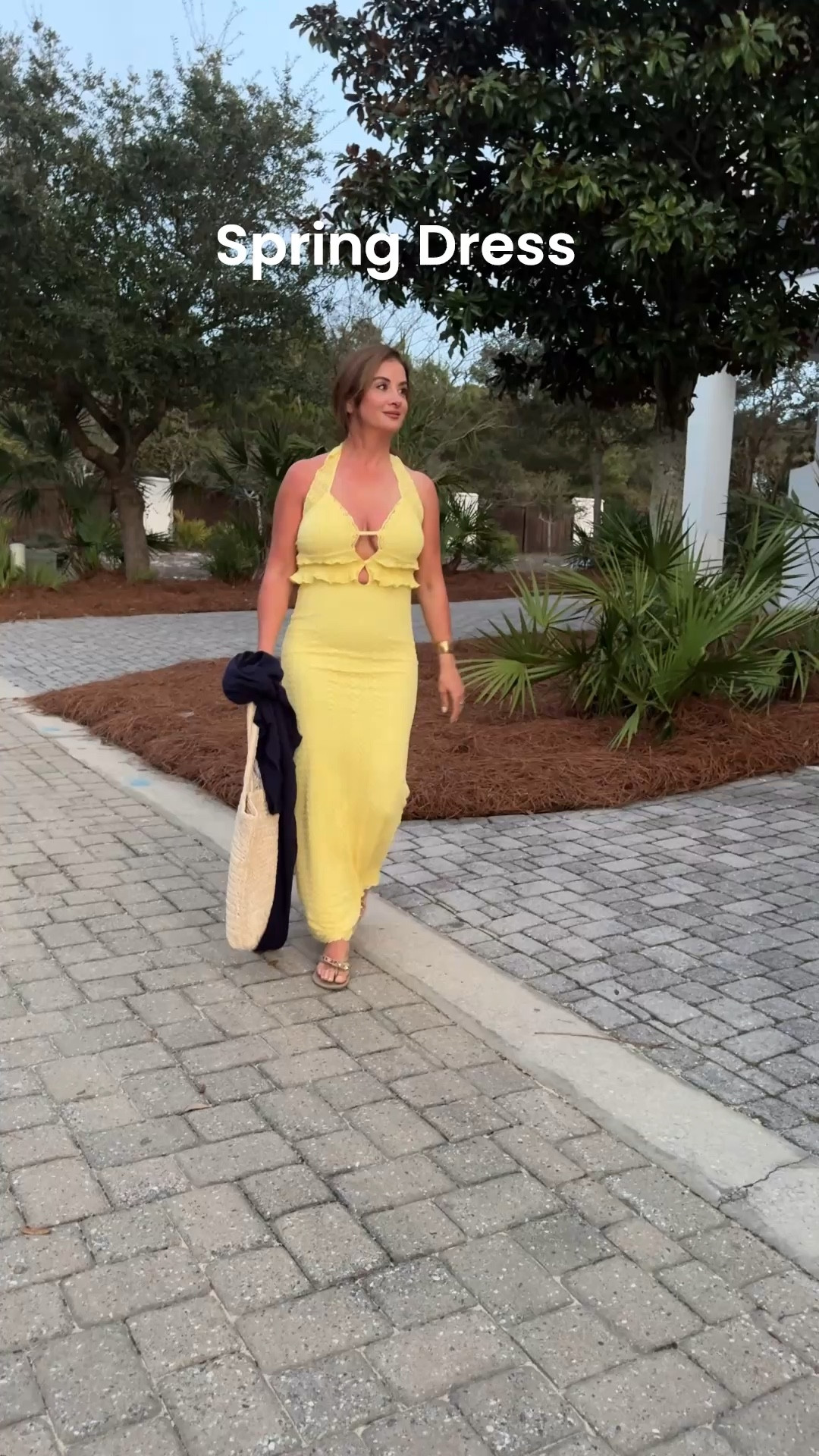 Yellow crocheted dress thats lined. Great for travel since it doesn’t wrinkle. Shown in size small

#LTKootd #LTKTravel #LTKOver40