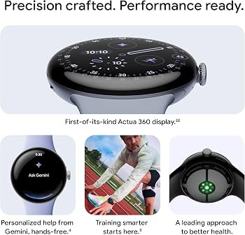 Google Pixel Watch 4 (41mm) - Android Smartwatch with HR and Sleep Tracking - 2 Years of Data Inc... | Amazon (US)
