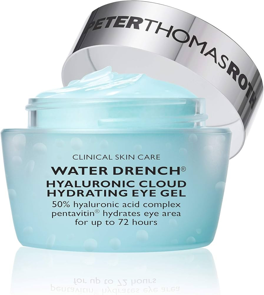 Amazon.com: Peter Thomas Roth | Water Drench Hyaluronic Cloud Hydrating Eye Gel | Hyaluronic Acid... | Amazon (US)