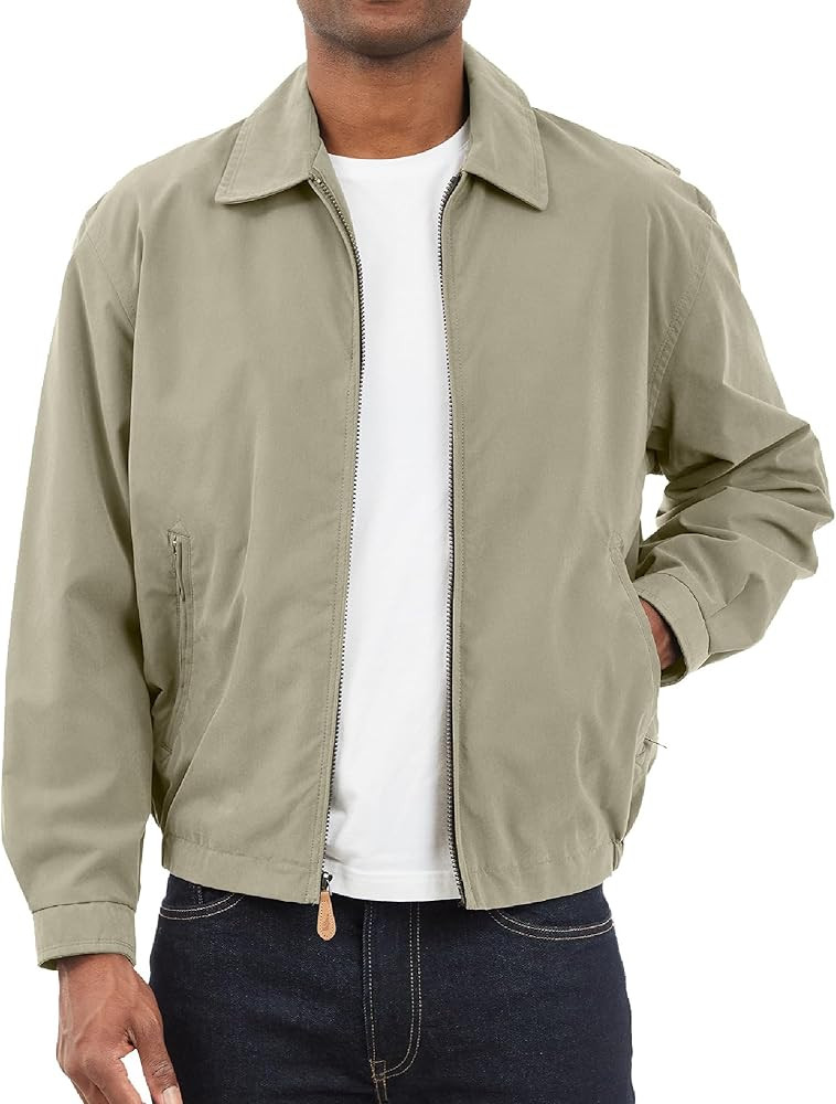 London Fog Men's Auburn Zip-Front Golf Jacket | Amazon (US)
