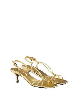 Women's Mordore Nappa Leather Heeled Sandals | Bloomingdale's (US)