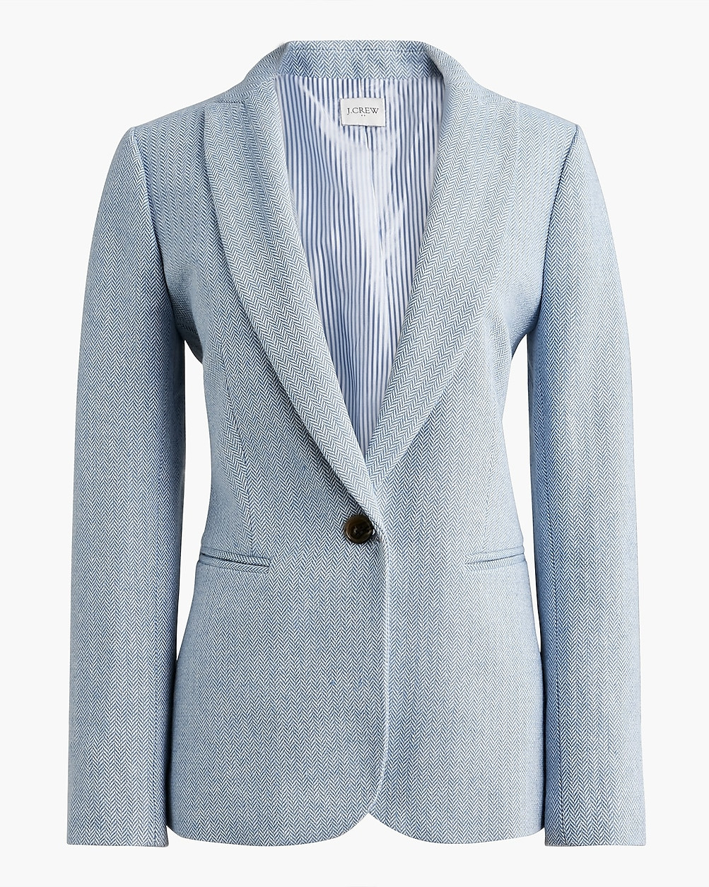 Herringbone one-button blazer | J.Crew Factory