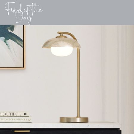 We love a brass desk lamp, especially when they have a slight mid-century modern design to the silhouette like this one! 

#LTKSeasonal #LTKhome #LTKfamily