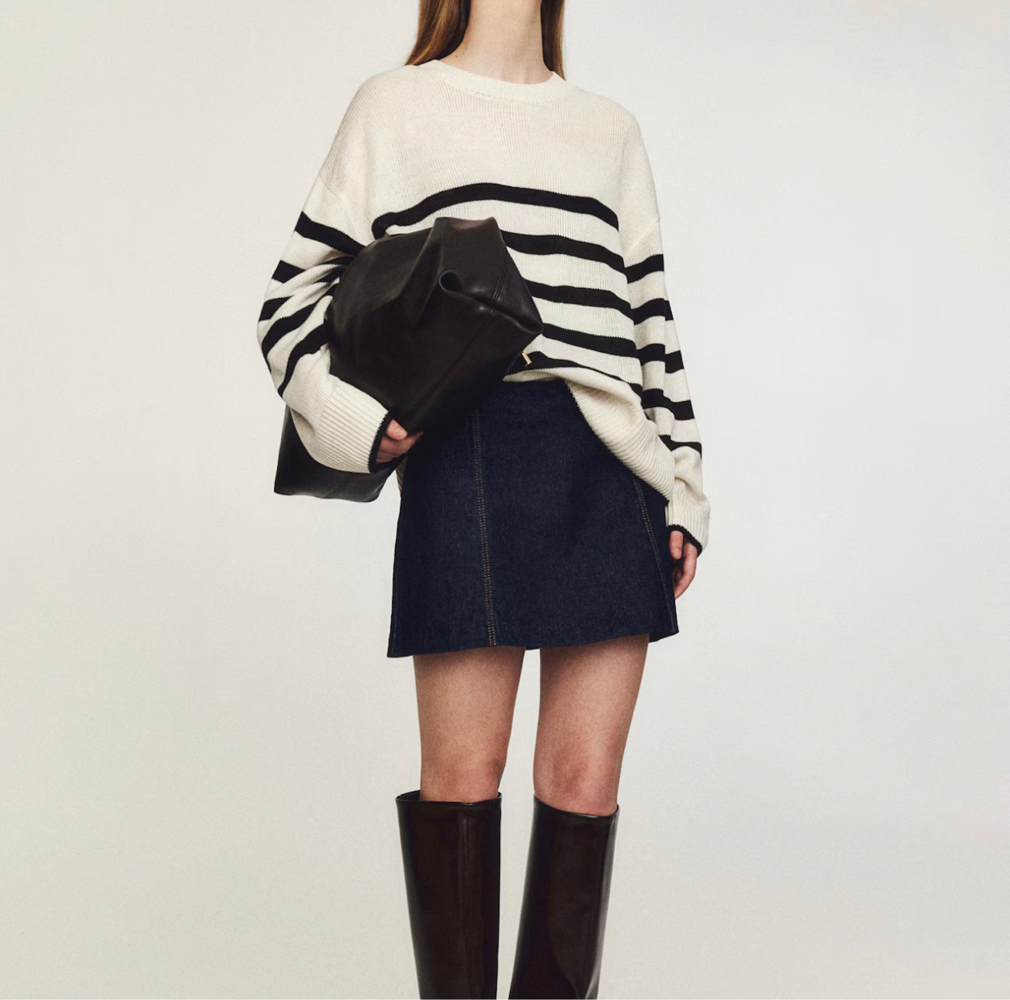 H&M sale is going crazy! Striped sweaters black and white cream less than $12. Percent for leggings. 

#LTKStyleTip #LTKFindsUnder50 #LTKSaleAlert