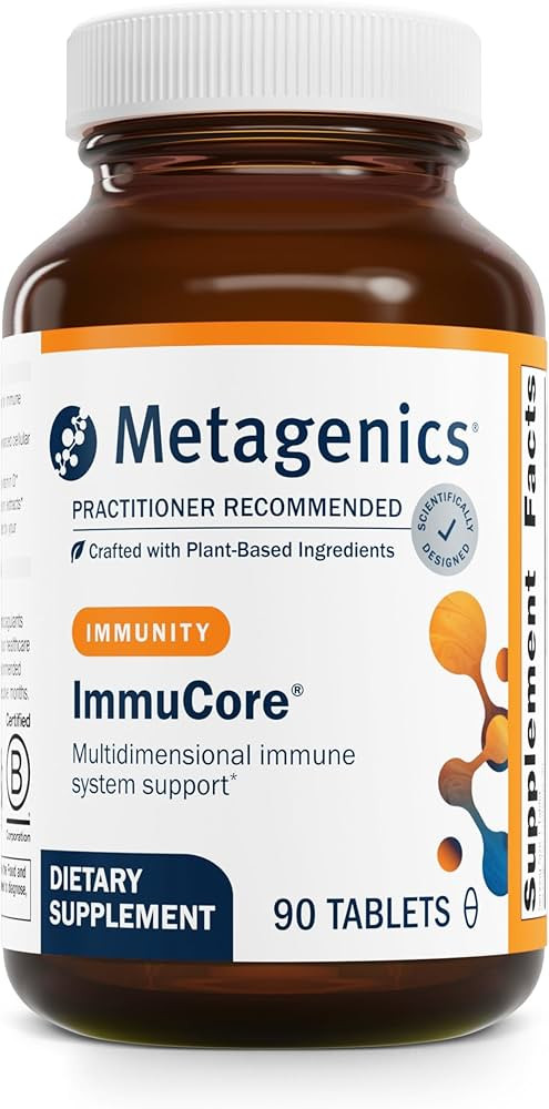 Metagenics ImmuCore - 333 mg Vitamin C - Immune Support Supplement* - with Vitamin D, Zinc & Mush... | Amazon (US)