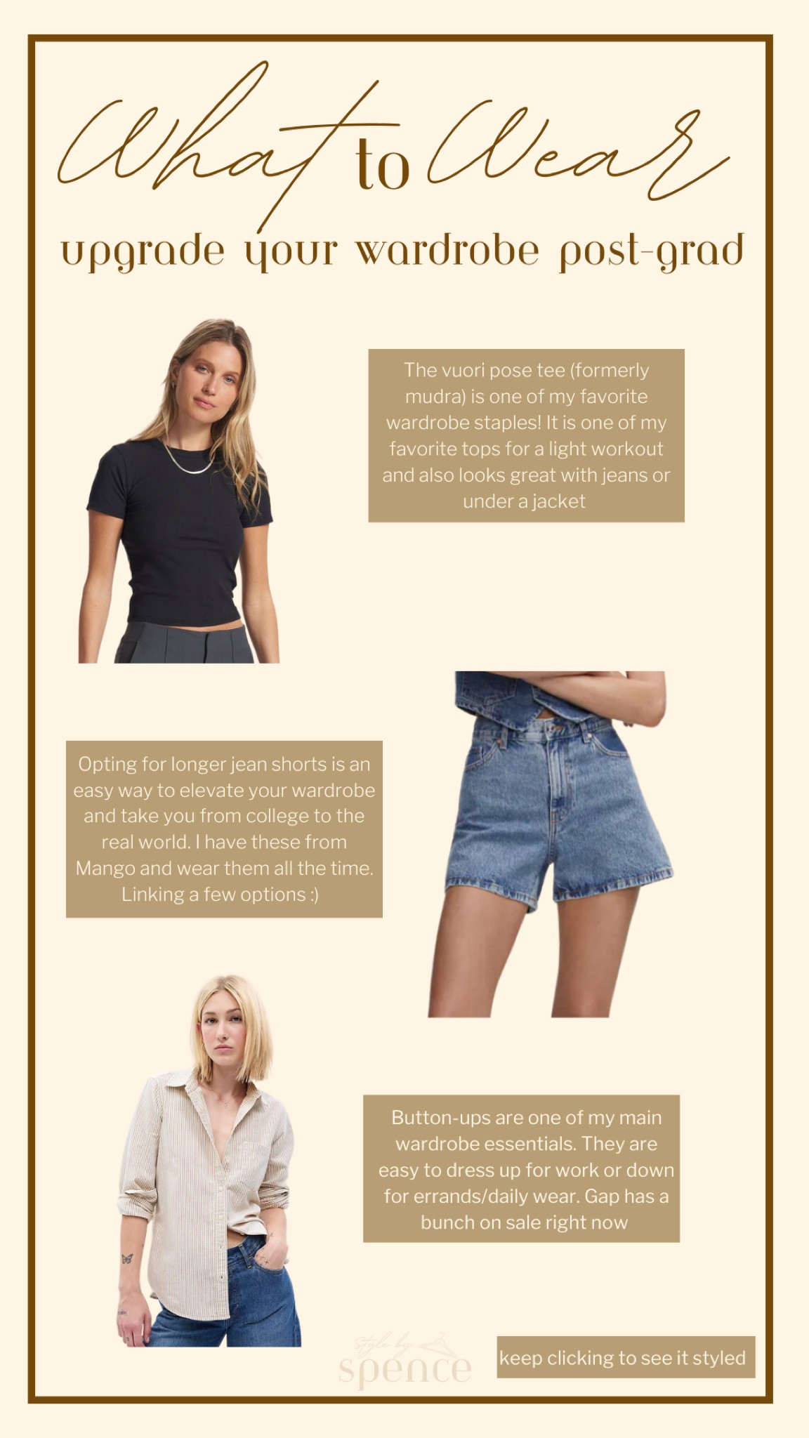 Upgrade your post grad wardrobe with a few basic pieces!!

#LTKstyletip #LTKFind #LTKworkwear