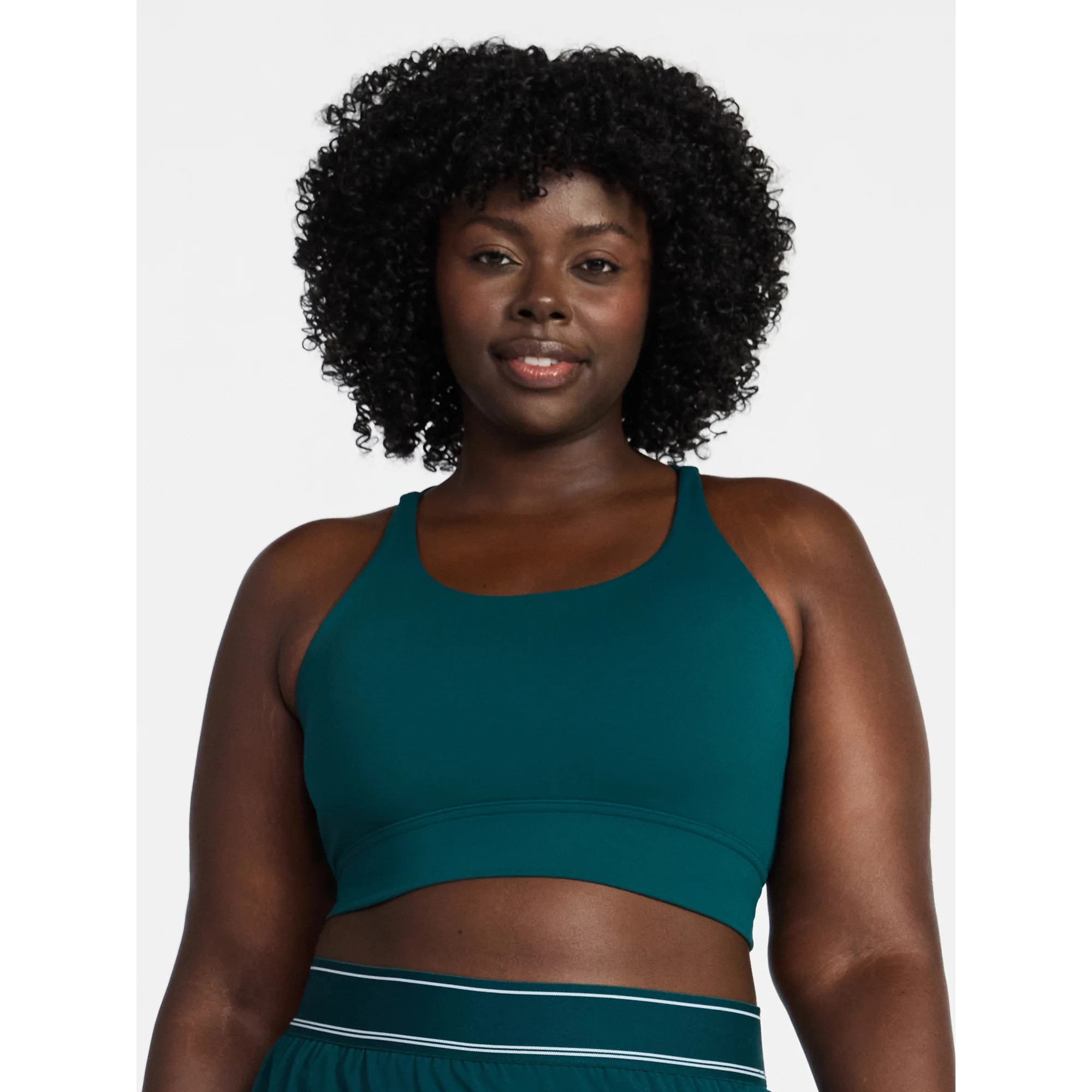 Avia Women’s Strappy Longline Bra, Sizes XS-XXXL - Walmart.com | Walmart (US)