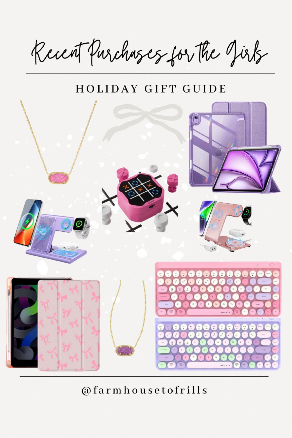 Recent purchases for the girls! #christmasgifts #giftsforher #christmas

#LTKHoliday #LTKGiftGuide #LTKFindsUnder50