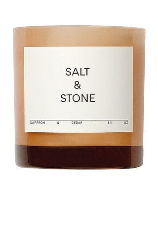 SALT & STONE Saffron & Cedar Candle in Saffron & Cedar from Revolve.com | Revolve Clothing (Global)