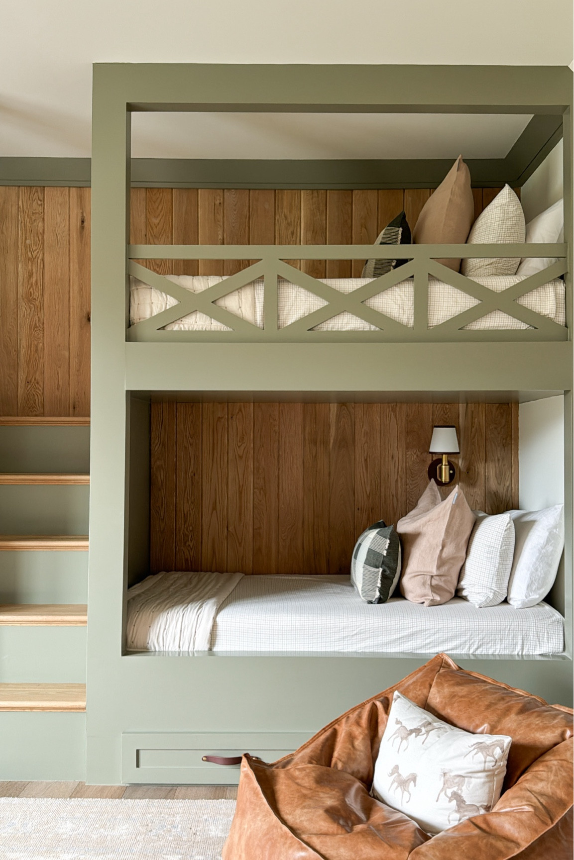 Gray’s room - bunk color is Farrow & Ball Treron // boy bedroom, boy bed // 

#LTKkids #LTKhome #LTKfamily