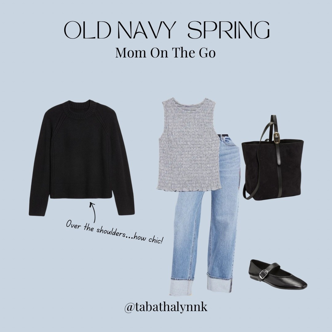 The perfect spring chic outfit, made even more perfect that it’s all on sale! All items are Old Navy and perfect for every mom on the go. 


#LTKootd #LTKSaleAlert #LTKmomlife