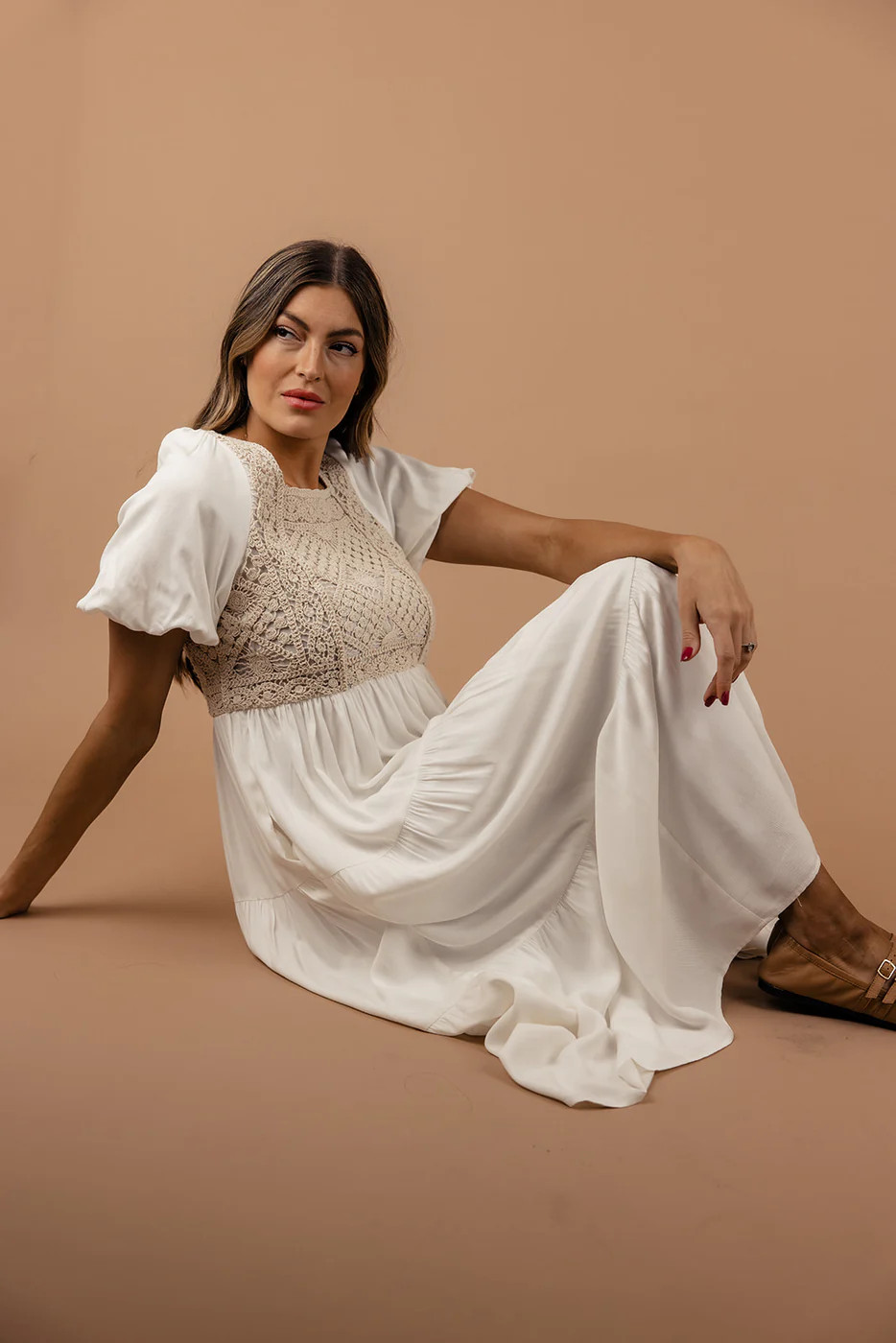 Feels Like Home Crochet Dress | Roolee