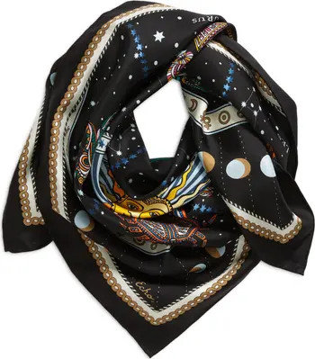 Echo Written in the Stars Silk Square Scarf | Nordstrom | Nordstrom