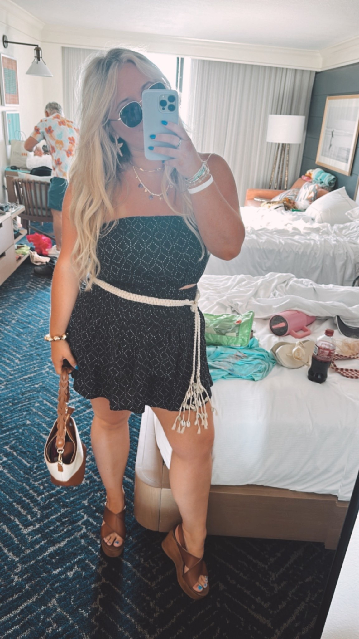 Target two piece set for day 1 outfit 2 of the beach! 
Wearing size 
S -top 
L - bottom 

#LTKFindsUnder100 #LTKTravel #LTKStyleTip