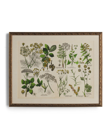 25x20 Leaves Poster Framed Wall Art | Marshalls