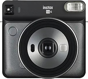 Fujifilm Instax Square SQ6 - Instant Film Camera - Graphite Grey | Amazon (US)