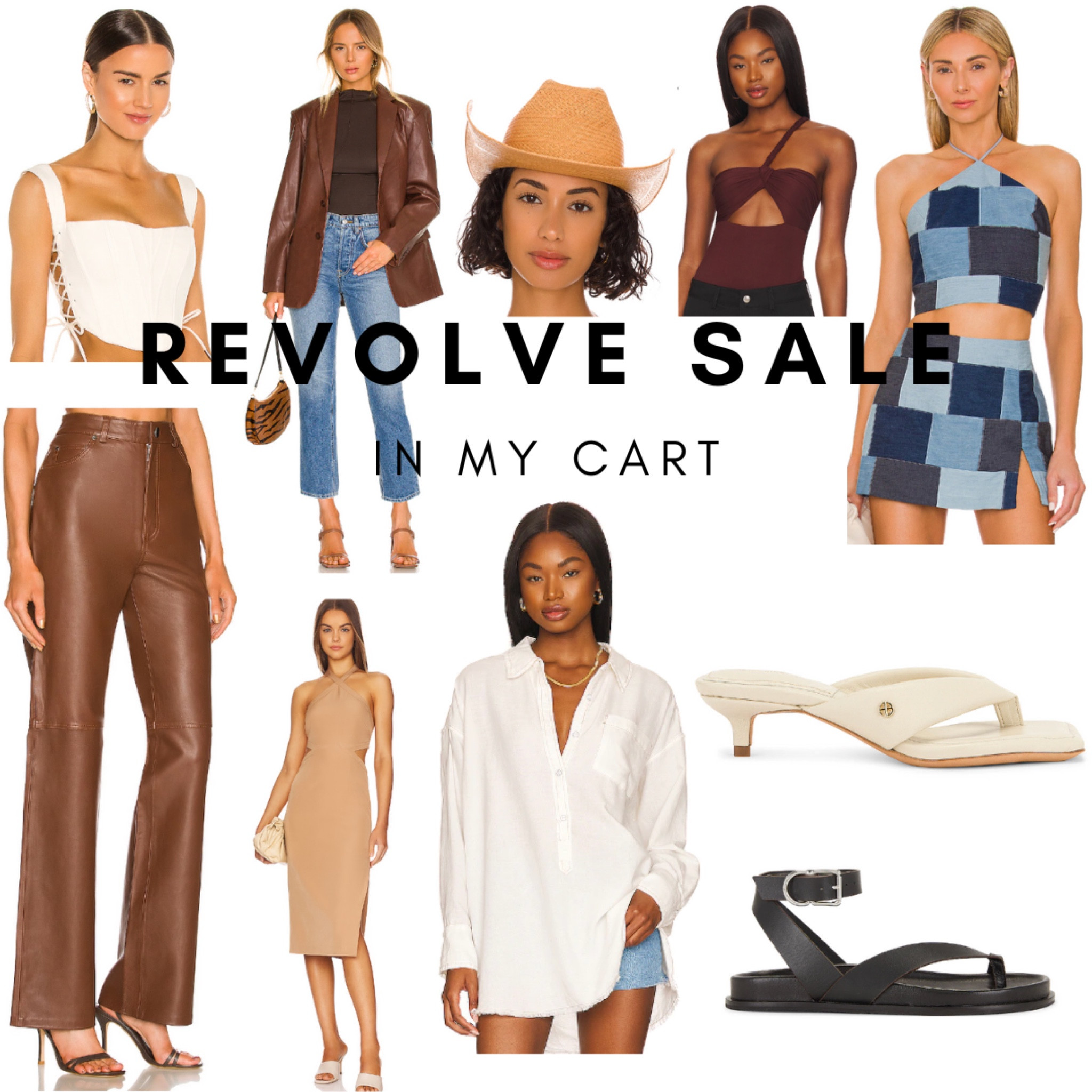 Revolve sale is up to 65% off right now! Here are some of the things in my cart #revolvesale

#LTKshoecrush #LTKFind #LTKsalealert