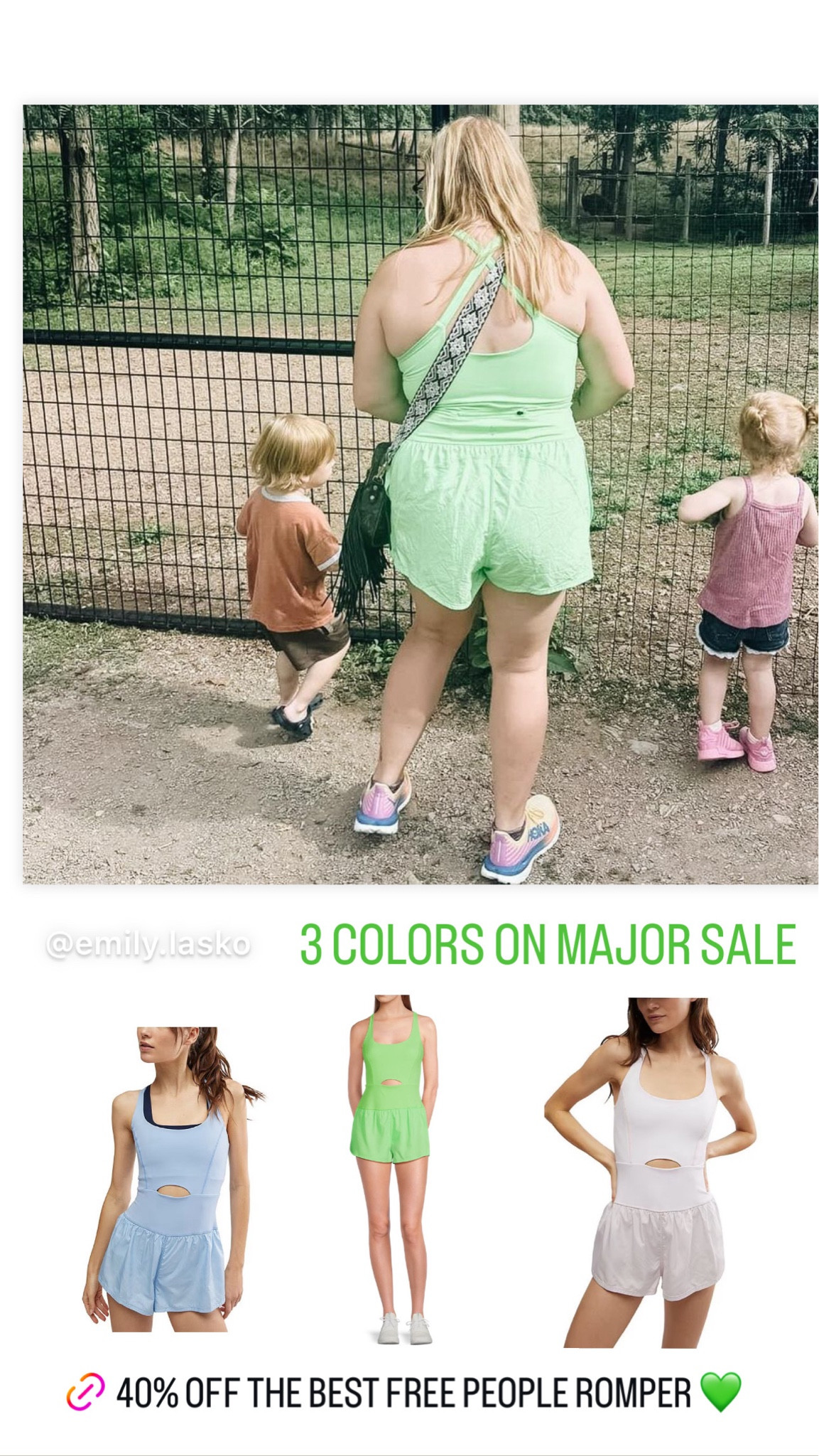 The most comfortable free people romper is on sale for 40% off. I want to go back for the other colors 🤩🤩 It was perfect for a day at the zoo today’ 

#LTKSaleAlert #LTKFindsUnder100 #LTKStyleTip