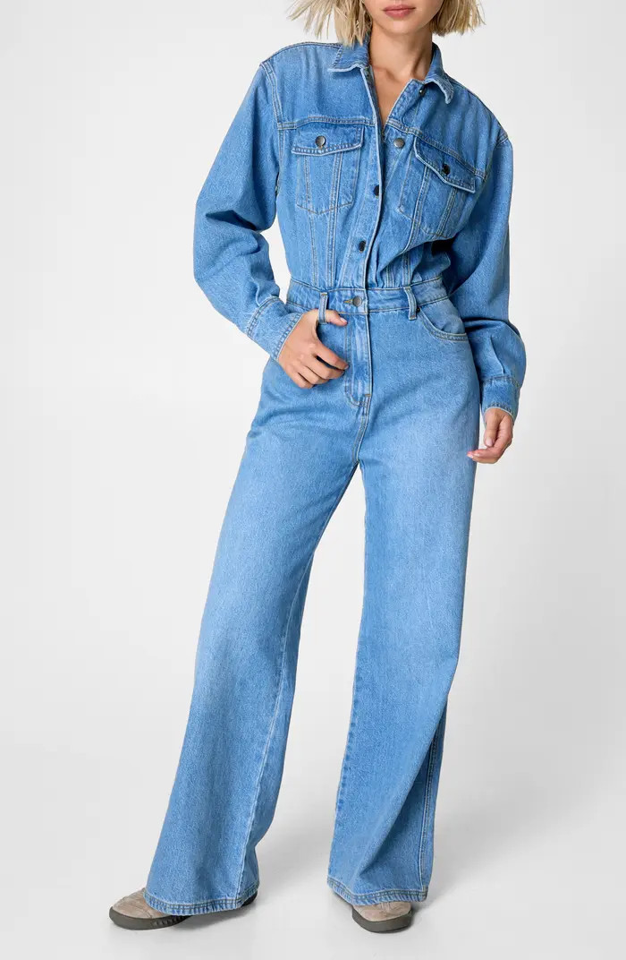 NASTY GAL The Denim Boilersuit | Nordstrom | Nordstrom