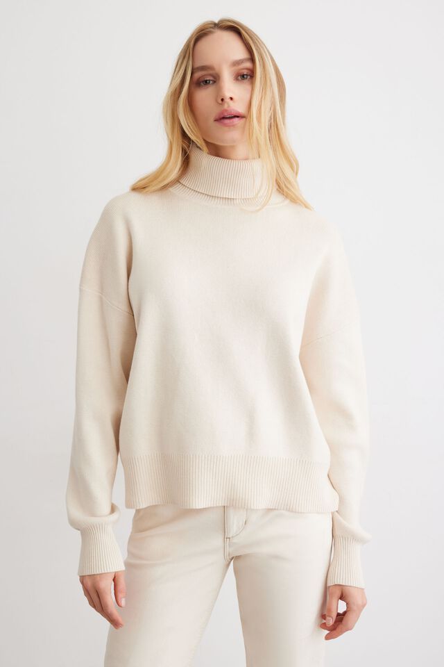 Essentiæls | The Soft Turtleneck Sweater | Dynamite Clothing