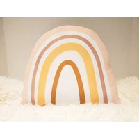 Rainbow Pillow, Neutral Nursery Baby, Boho Decor, Baby Room | Etsy (US)