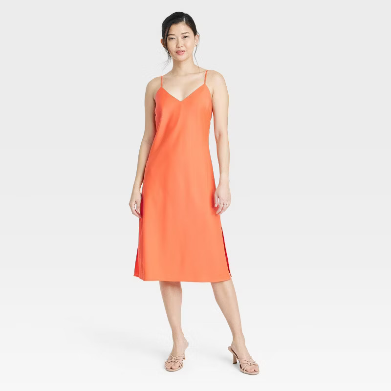 Women's V-Neck Slip Dress - A New Day™ | Target