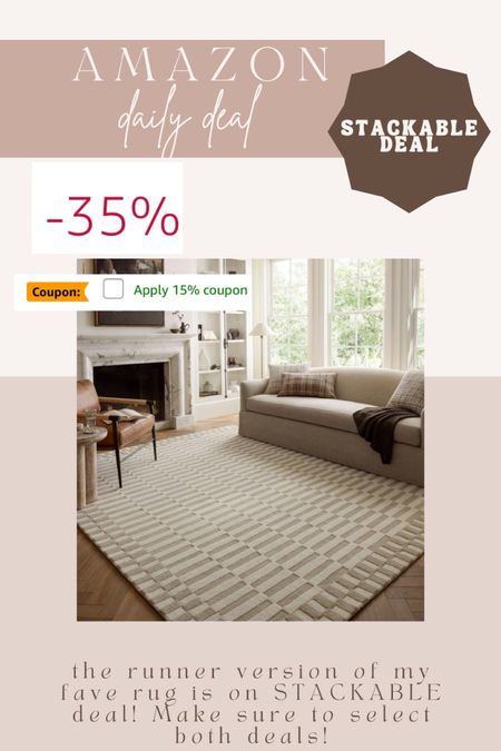 I have add love this rug! The runner version is under $80 today! Make sure to select both deals!
Amazon home
Loloi rug

#LTKHome #LTKFindsUnder100 #LTKSaleAlert