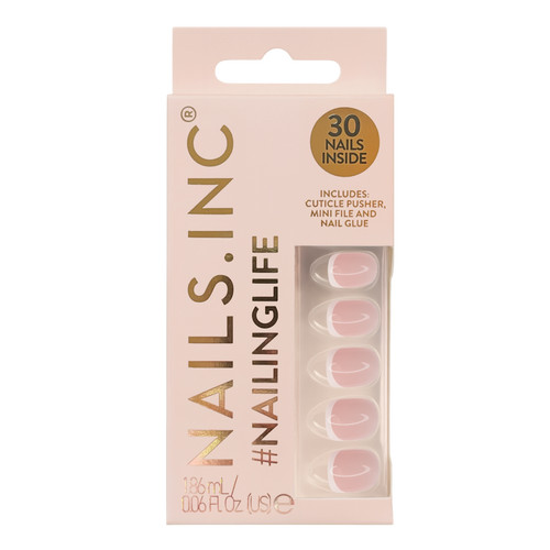 NailingLife Classic Kim Classic French Tip Square-Shaped Press-On Nails | Ulta