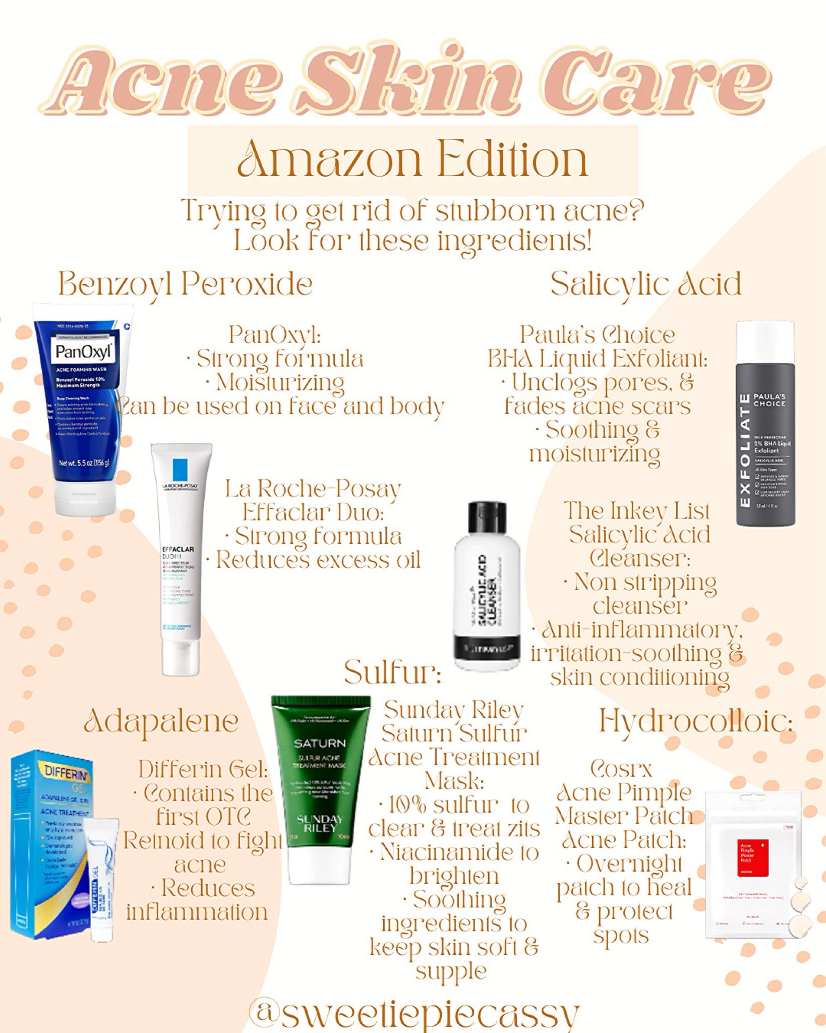 Sephora: Spring Sale & Acne Troubles 

As someone who struggles with acne, and has combination skin- and these are some of my favourite Sephora products that have helped me overtime! Make sure to checkout my ‘Beauty’ & ‘Sales’ collections for more of my favourites!💫

#LTKxSephora #LTKbeauty #LTKfindsunder100