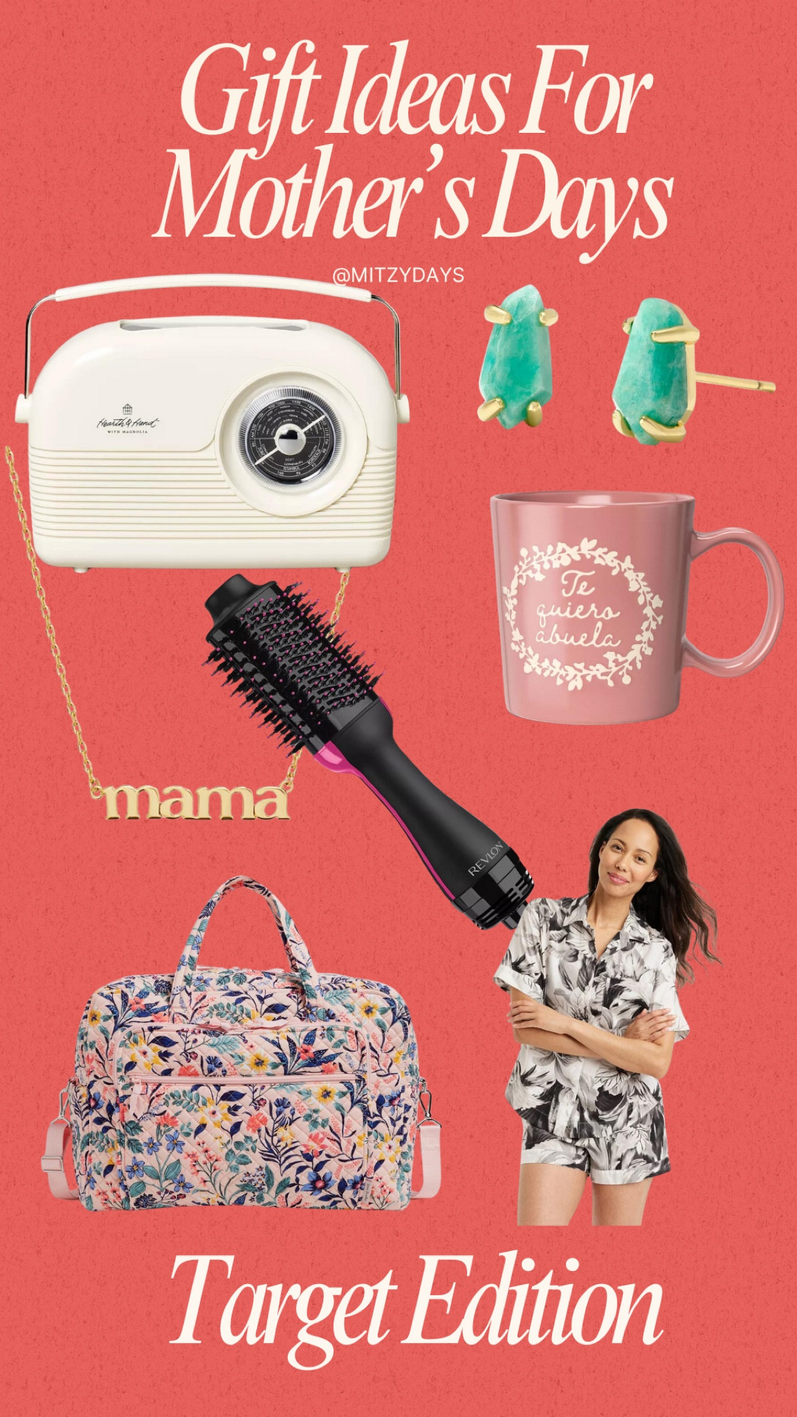 With Mother's Day right around the corner, I can't help but share some amazing finds I stumbled upon at Target. I'm sure you'll agree with me when I say that Target is every mom's go-to place for all things amazing! So, let me share with you some of the most captivating gift ideas that I came across.

Gift guide | Mothers Day | spring | Target 

#LTKfindsunder50 #LTKxTarget #LTKfindsunder100