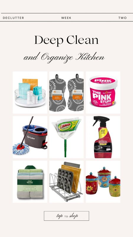 Let’s deep clean and organize the kitchen. Here’s some of my favorite products to help. 

#LTKFind #LTKunder50 #LTKhome