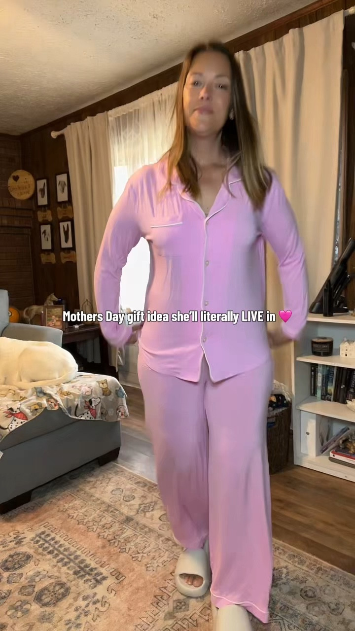 Mother’s Day gift idea she’ll live in🩷 if you’re looking for a Mother’s Day gift she’ll actually use every day… this is it. The comfort, Luna PJ set is insanely soft, breathable, and cute enough to wear way beyond bedtime. It’s that perfect mix of cozy plus put together a.k.a. the kind of set she won’t want to takeoff. 

#LTKmomlife #LTKMothersDay #LTKootd