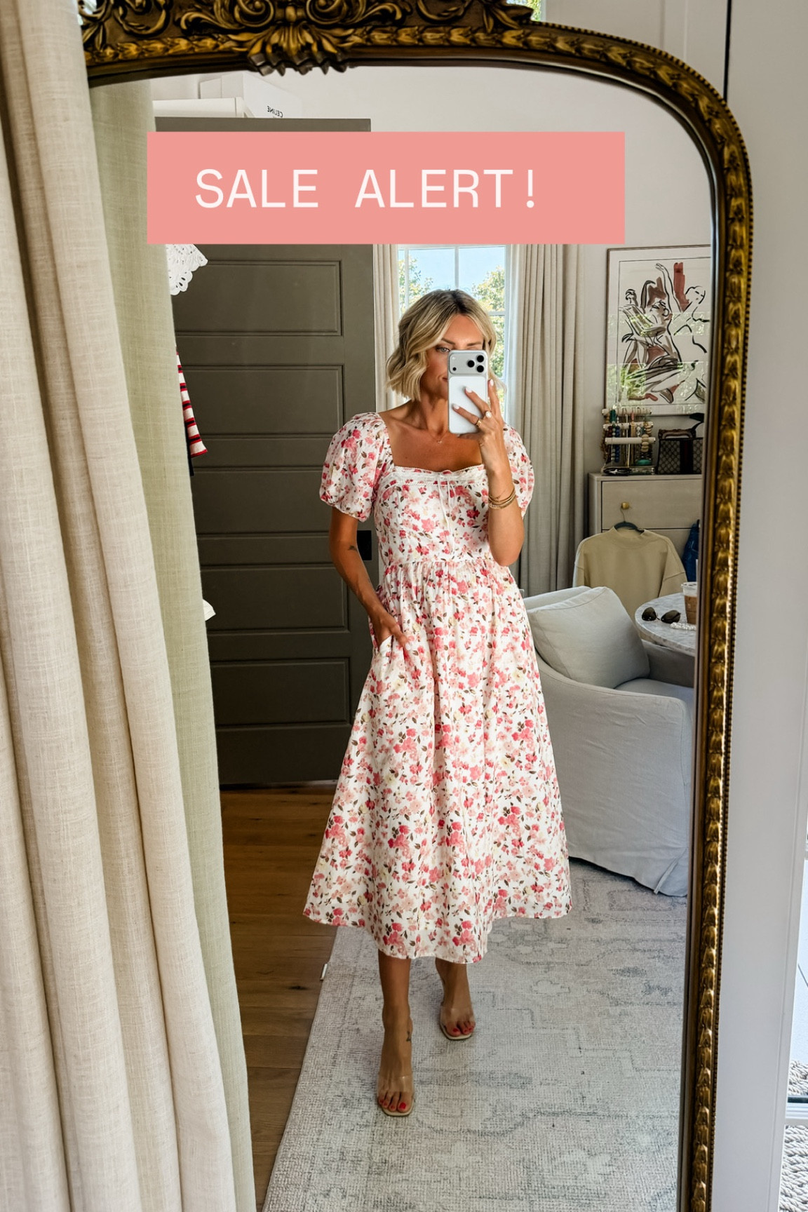 This floral dress is currently 25% off this weekend! So pretty to wear to work, church, etc! Wearing S!

Loverly Grey, summer dress, Abercrombie sale, floral dress 

#LTKSaleAlert #LTKSeasonal