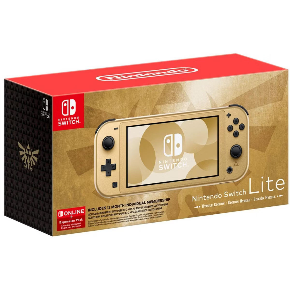 Nintendo Switch Lite Hyrule Edition Gaming Console - Manufacturer Refurbished | Target