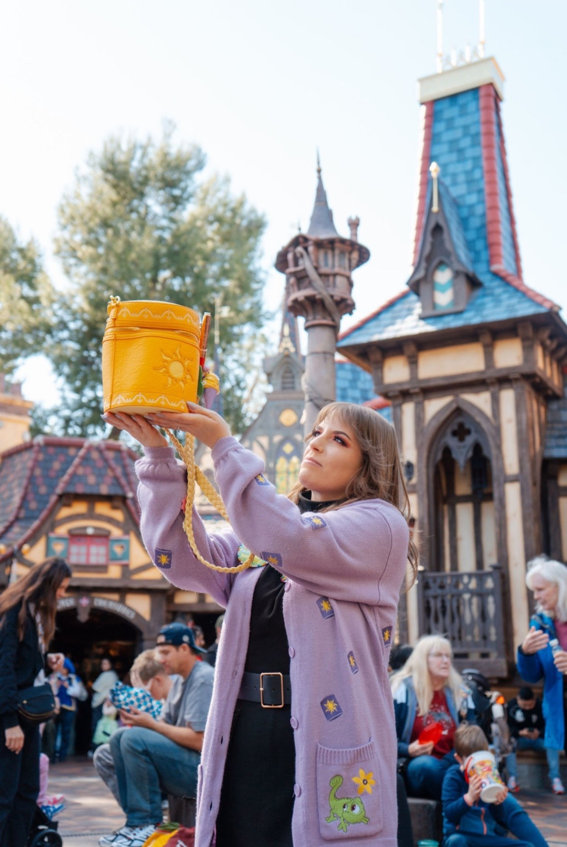 Best day ever! 🌸✨💜
Rapunzel bound complete with a lantern bag from Stitch Shoppe by Loungefly  

#LTKootd #LTKdayinmylife #LTKSpringSale